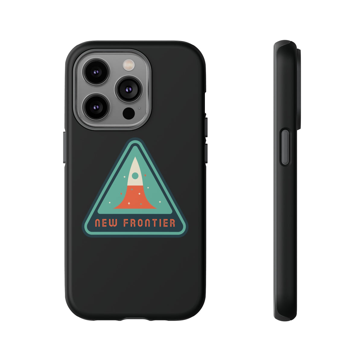 Retro Sci-Fi iPhone Cases New Frontier Tough Mobile Covers