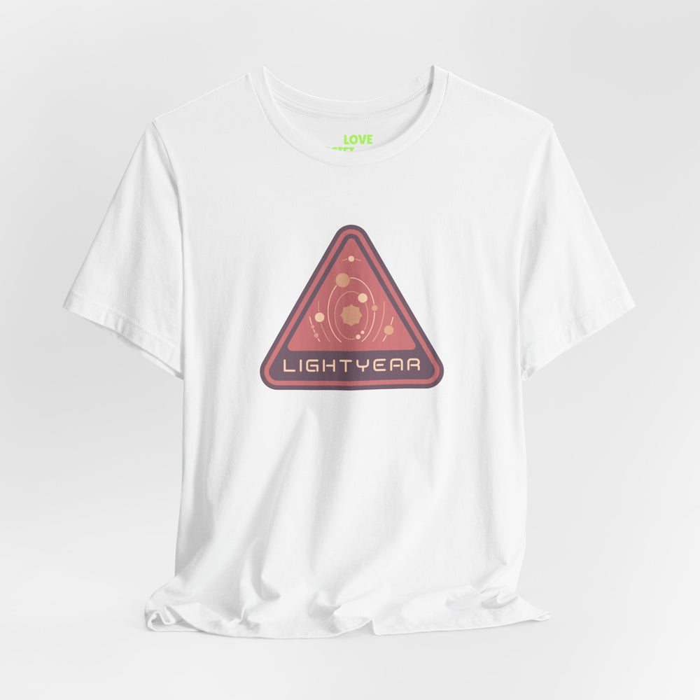 Retro Sci-Fi T-Shirt | Lightyear Sign Design | WeLoveSciFi