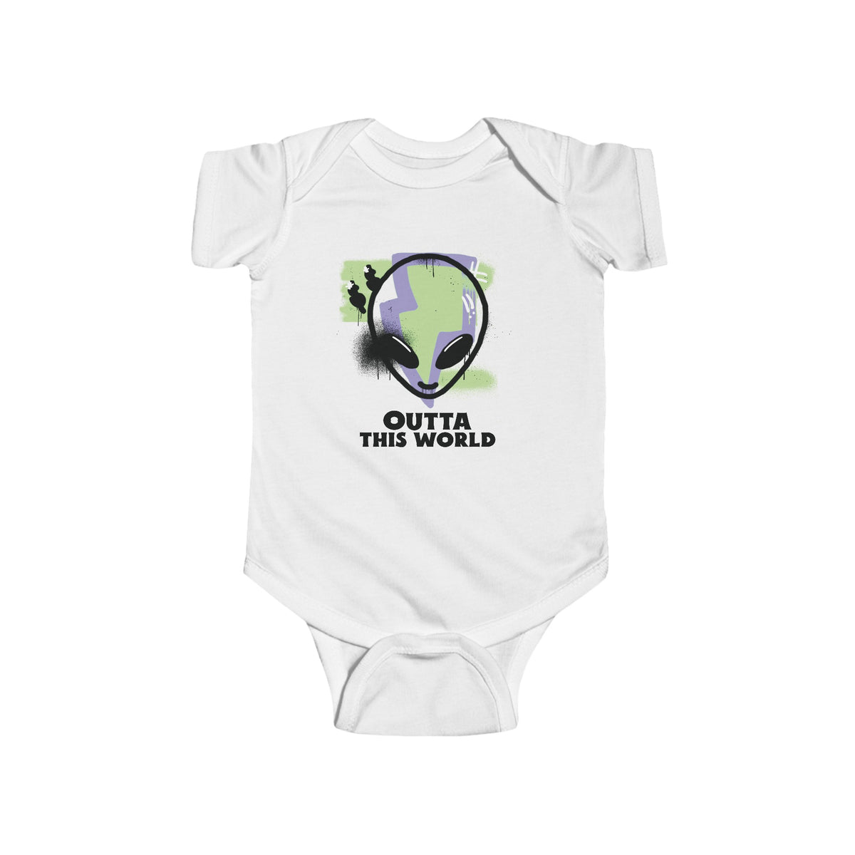 Outta This World Funny UFO Bodysuit