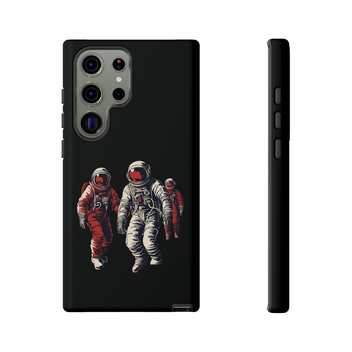 Astronauts In Red SpaceArt Tough Samsung Galaxy Mobile Cases