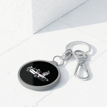 Jump In My Delorean Keyring Tag-welovescifi.net