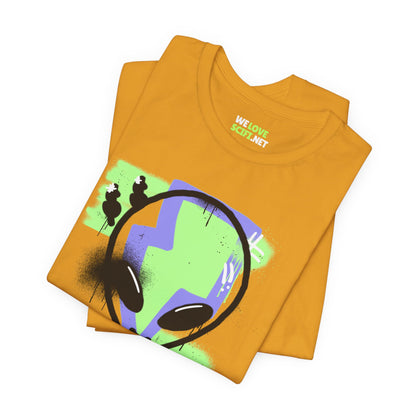 Outta This World UFO Sci-Fi T-Shirt - Unique Alien Apparel