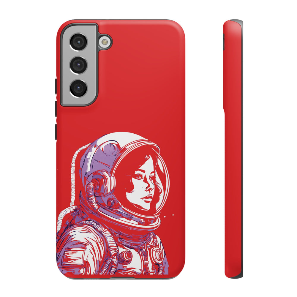 Duotone SpaceGirl SpaceArt Tough Samsung Galaxy Mobile Cases