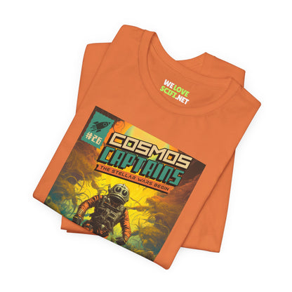 Cosmos Captains Retro Sci-Fi T-Shirt-welovescifi.net