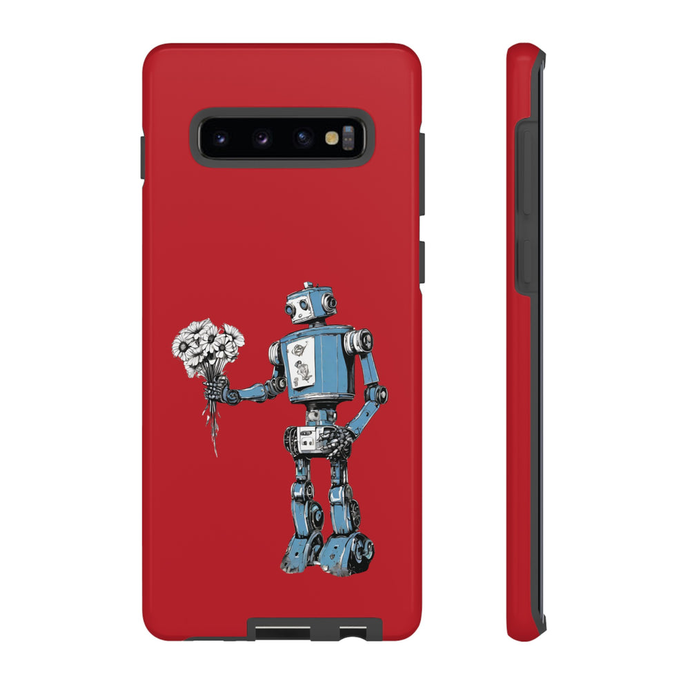 Maybe Baby Robot SpaceArt Tough Samsung Galaxy Mobile Cases