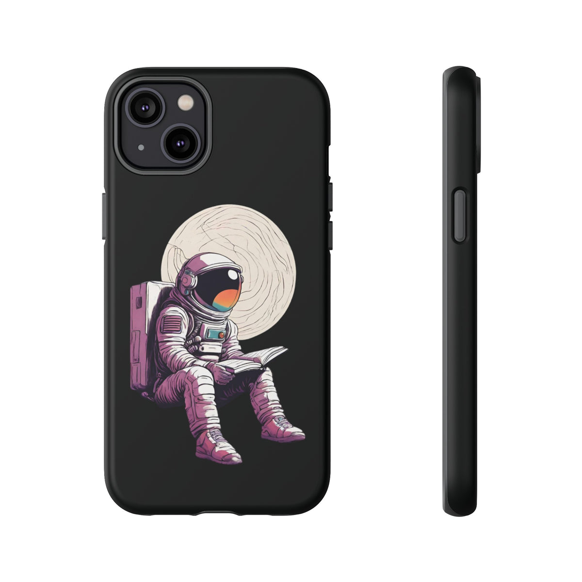 Art Astronaut Tough iPhone Mobile Cases - Read That Book