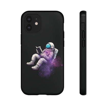 Space Art Astronaut Tough iPhone Mobile Cases