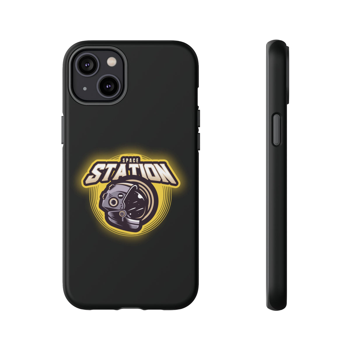 Space Station iPhone Cases Sci-Fi Tough Mobile Protection