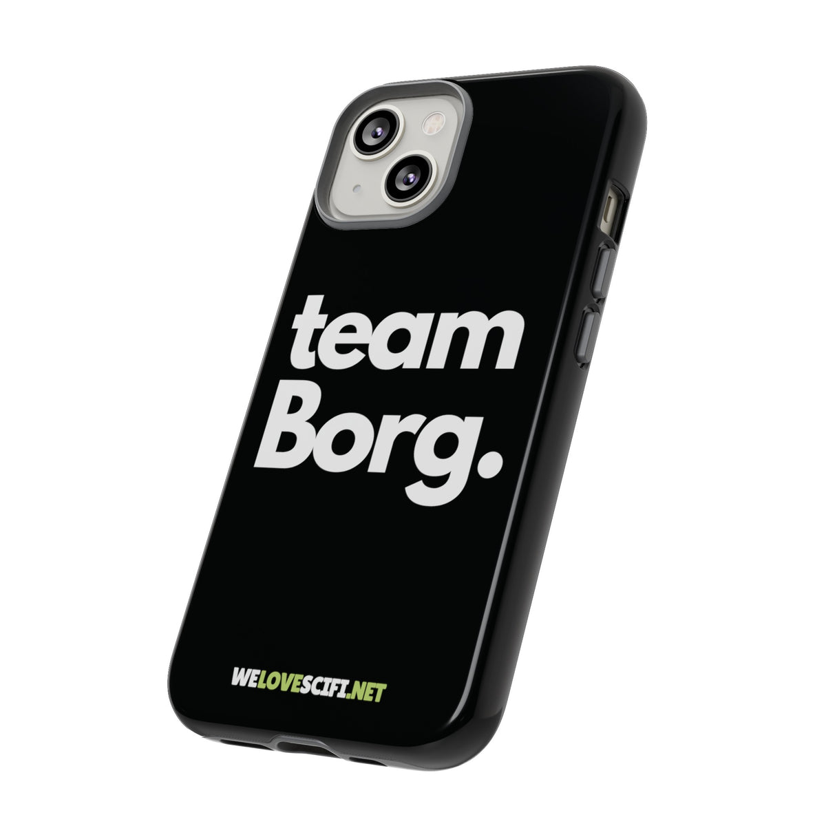 Team Borg iPhone Cases - Supervillain Tough Mobile Covers