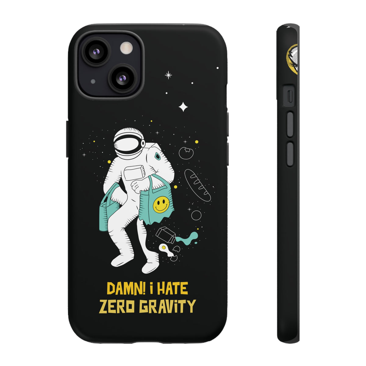 Zero Gravity Funny Astronaut Sci-Fi Tough iPhone Mobile Cases-welovescifi.net