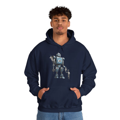 Bringing You Flower Robot Spaceart Sci-Fi Hoodie-welovescifi