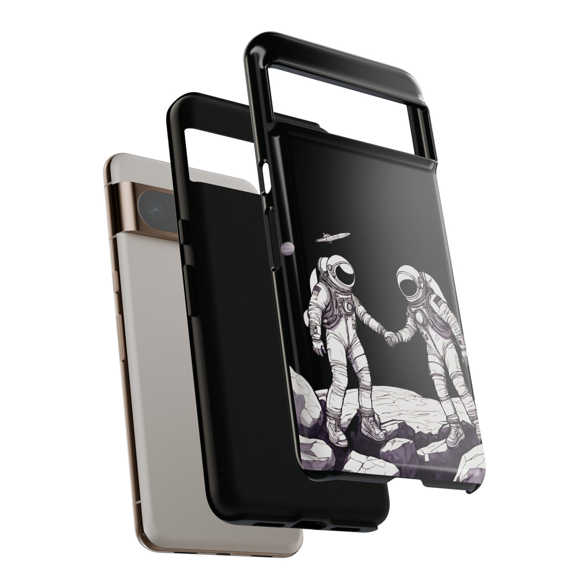 SpaceTouch SpaceArt Tough Google Pixel Mobile Cases