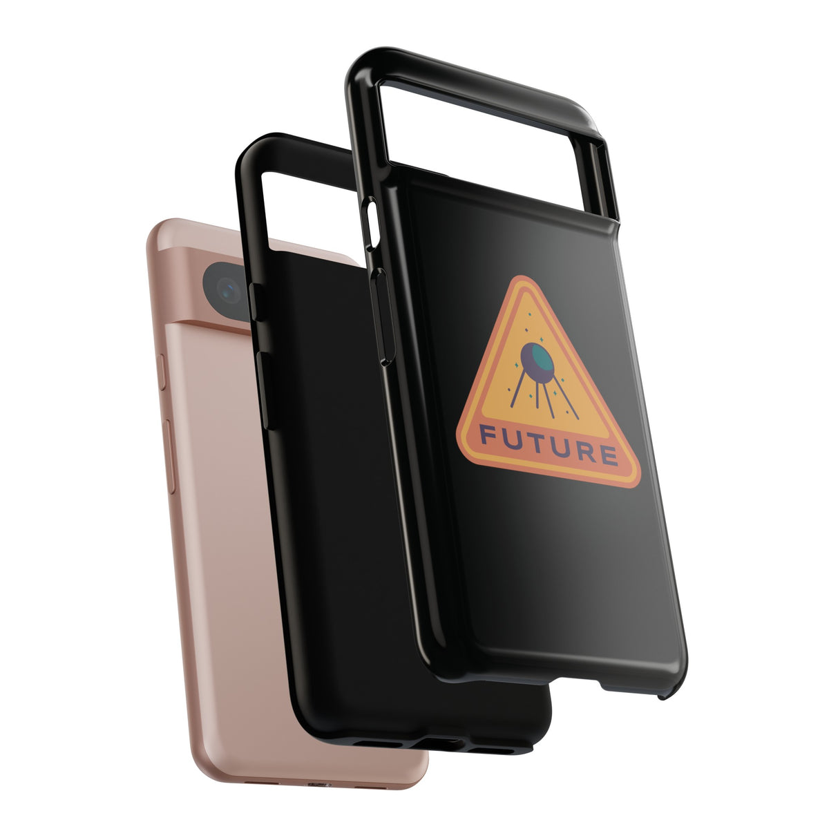 Future Retro Sign Sci-Fi Tough Google Pixel Mobile Cases