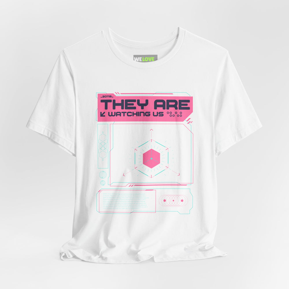 They Are Watching Us UFO Sci-Fi T-Shirt-welovescifi.net