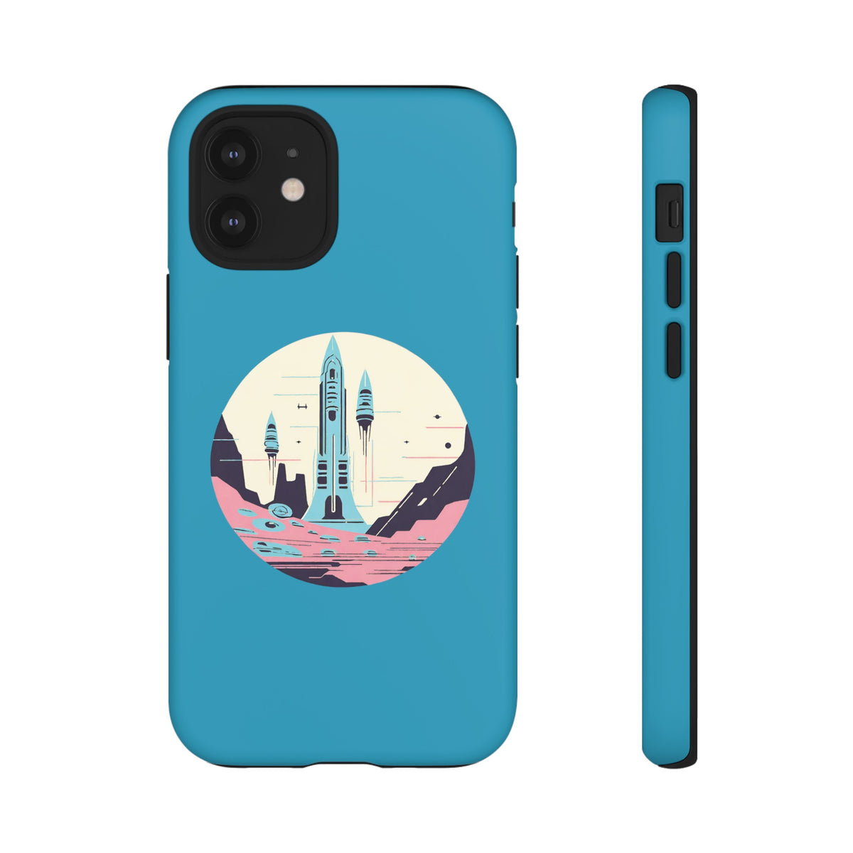 Space Art iPhone Case - Tough Sci-Fi Mobile Cover | Liftoff