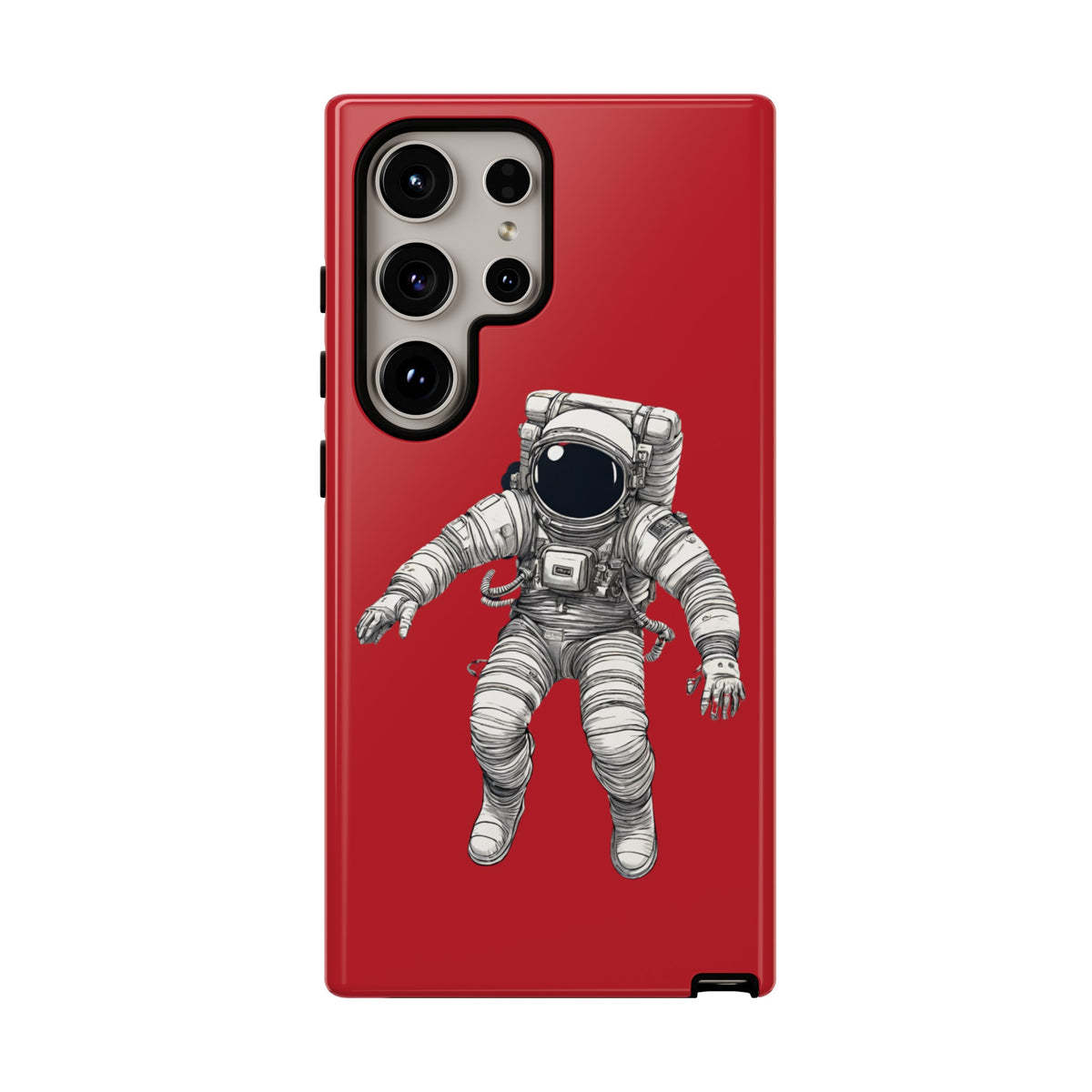 In Between Galaxies Astronaut Tough Galaxy Mobile Cases