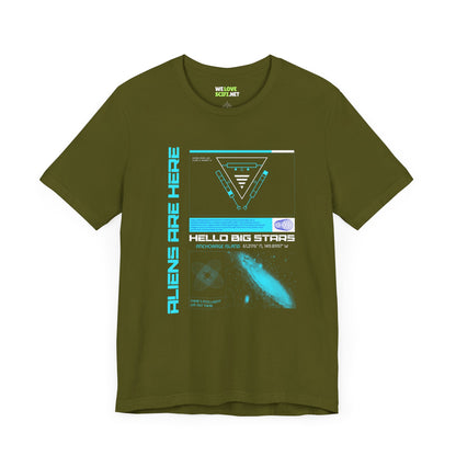 Aliens Are Here Sci-Fi T-Shirt-welovescifi.net