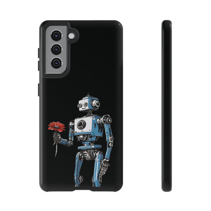 You Never Bring Me Flowers Robot SpaceArt Tough Samsung Galaxy Mobile Cases-welovescifi.net