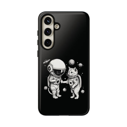 Space Kittie Samsung Galaxy Cases Tough Astronaut Cat Cover