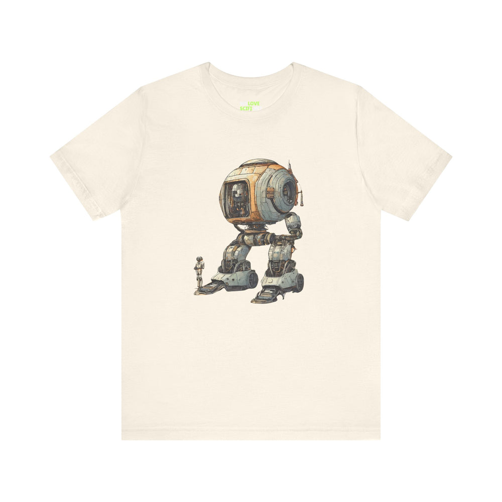 Let's Take a Ride Robot SpaceArt Sci-Fi T-Shirt WeLoveSciFi