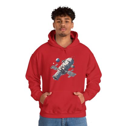 sci-fi hoodie-Spaceship 283 Sci-Fi Hoodie