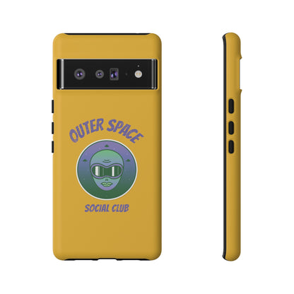 Outer Space Club Sci-Fi Tough Google Pixel Mobile Cases