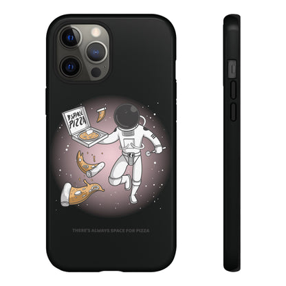 Space Pizza Case | Funny Astronaut Sci-Fi iPhone Cover