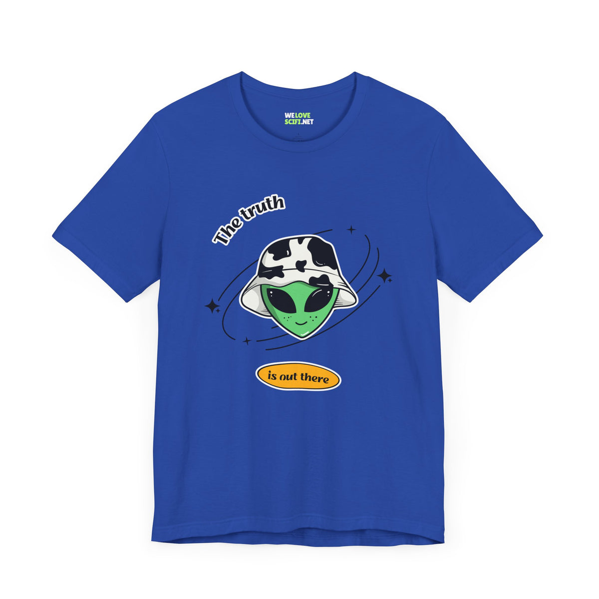 The Truth is Out There Cow Hat UFO Sci-fi T-shirt