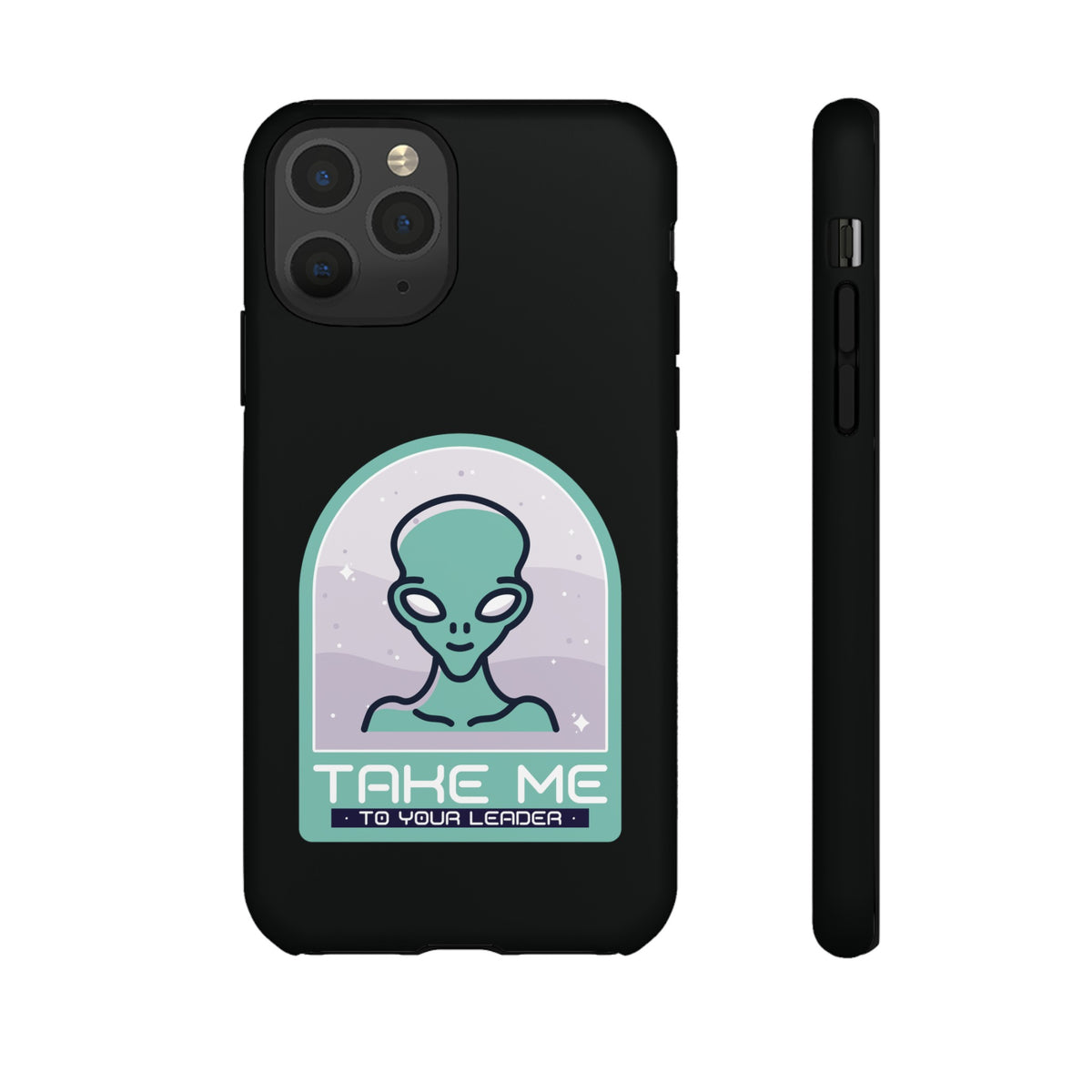 Take Me to Your Leader Sci-Fi Mobile Cover