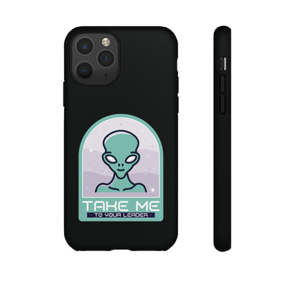 Take Me to Your Leader Sci-Fi Mobile Cover