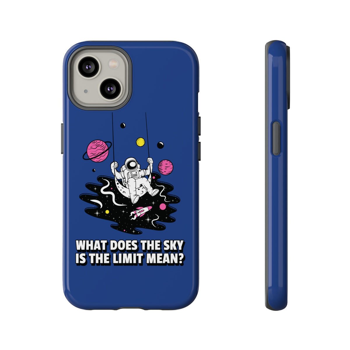 Astronaut iPhone Case Sky Is the Limit Sci-Fi Mobile Cover