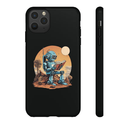 Humans Robot SpaceArt iPhone Cases - Tough Mobile Protection