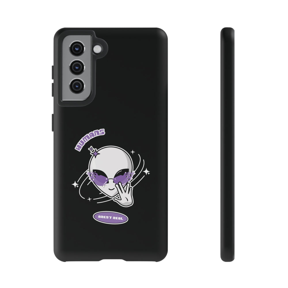 Sci-Fi Mobile Cases Humans Aren't Real UFO Samsung Galaxy