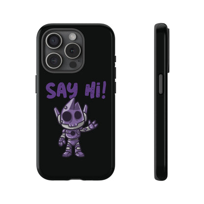 Funny UFO iPhone Cases | Say Hi Sci-Fi Tough Mobile Covers