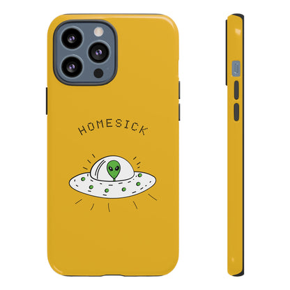 Funny UFO iPhone Cases Homesick Sci-Fi Tough Mobile Covers