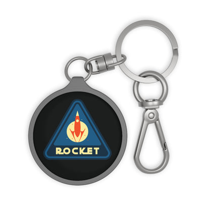 Rocket Sign Keyring Tag-welovescifi.net