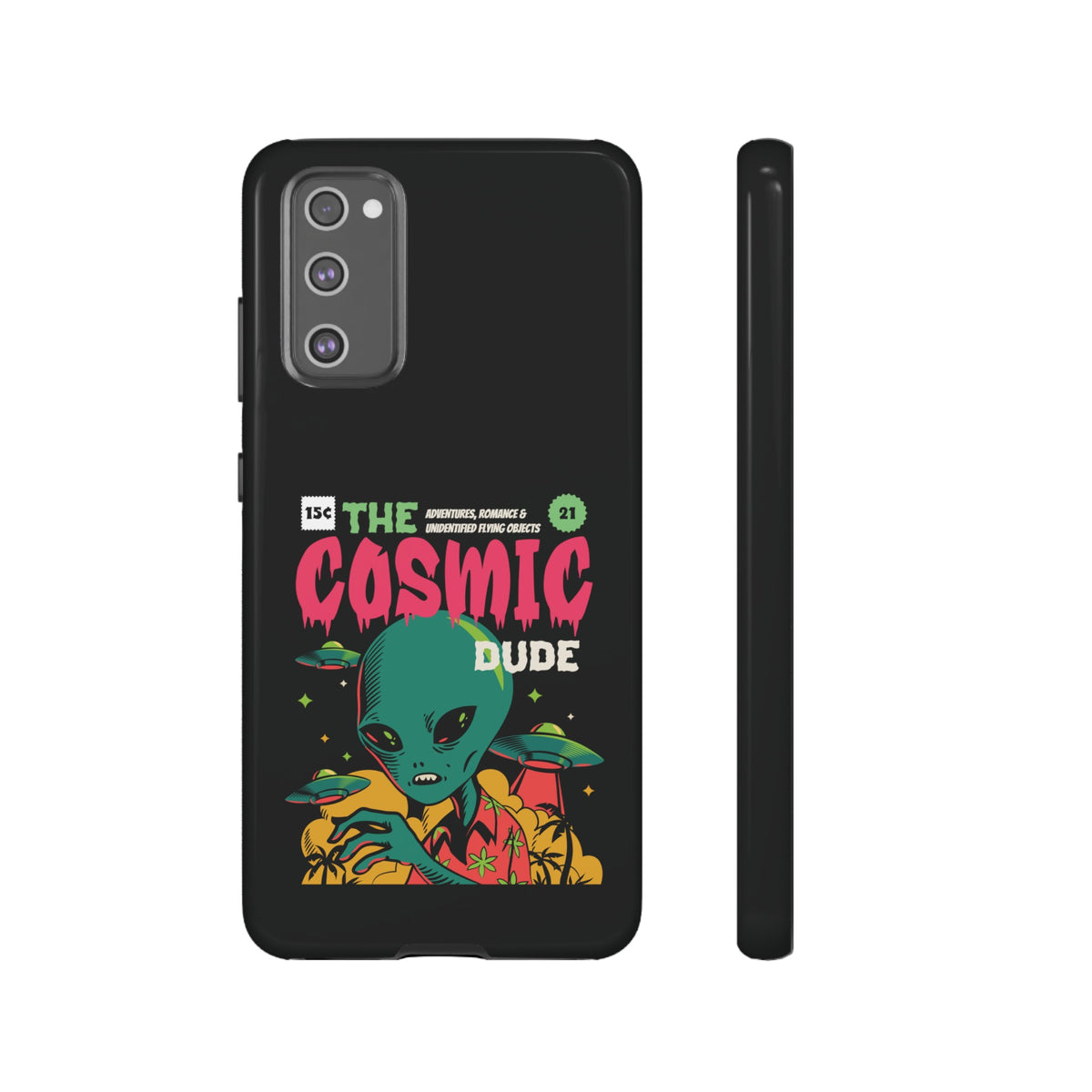 Retro Comic UFO Samsung Galaxy Cases