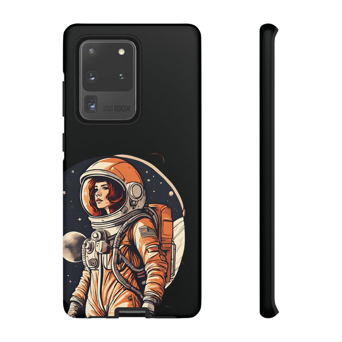 Spacegirl Astronaut Samsung Galaxy Cases