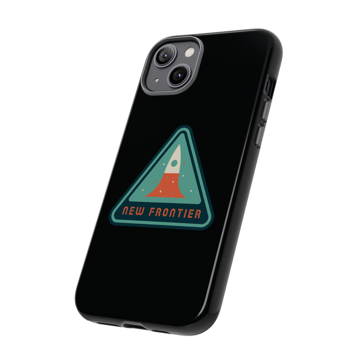 Retro Sci-Fi iPhone Cases New Frontier Tough Mobile Covers