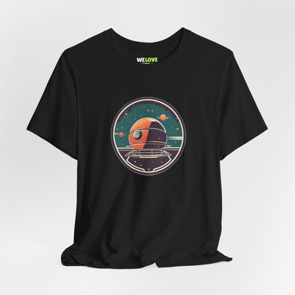 Retro Space Art Sci-Fi T-Shirt | Station 101 We Love Sci-Fi