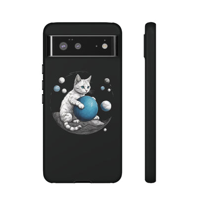 SpacePlayer Cat 2 Tough Google Pixel Mobile Cases 