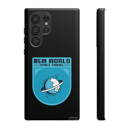 New World Sci-Fi Galaxy Mobile Cases Durable Samsung Covers