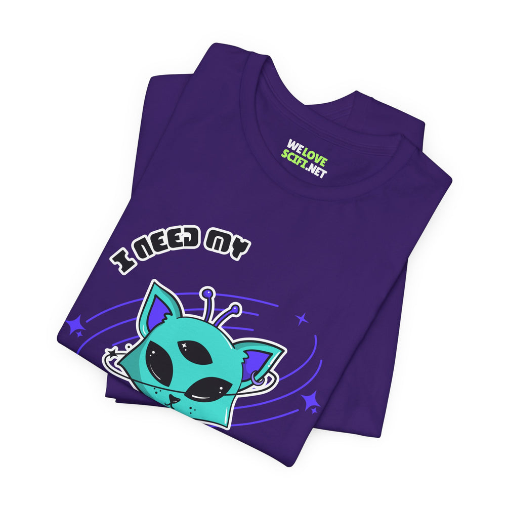 Alien Cat Sci-Fi T-Shirt | Unique UFO Design | WeLoveSciFi