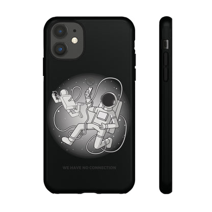 Funny Astronaut iPhone Case | Sci-Fi Tough Mobile Cover