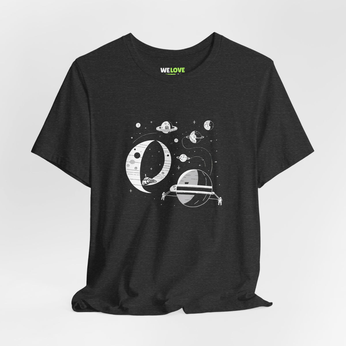 Space Station T-Shirt | No283 Sci-Fi Space Art Tee