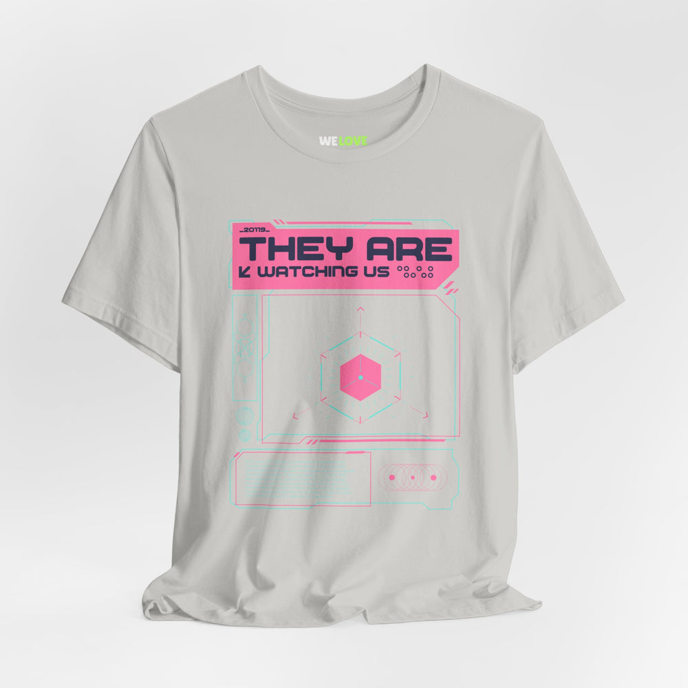 They Are Watching Us UFO Sci-Fi T-Shirt-welovescifi.net