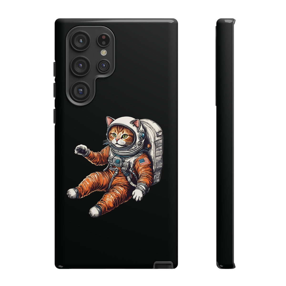 Redhead Spacecat Samsung Galaxy Cases | Mobile Covers