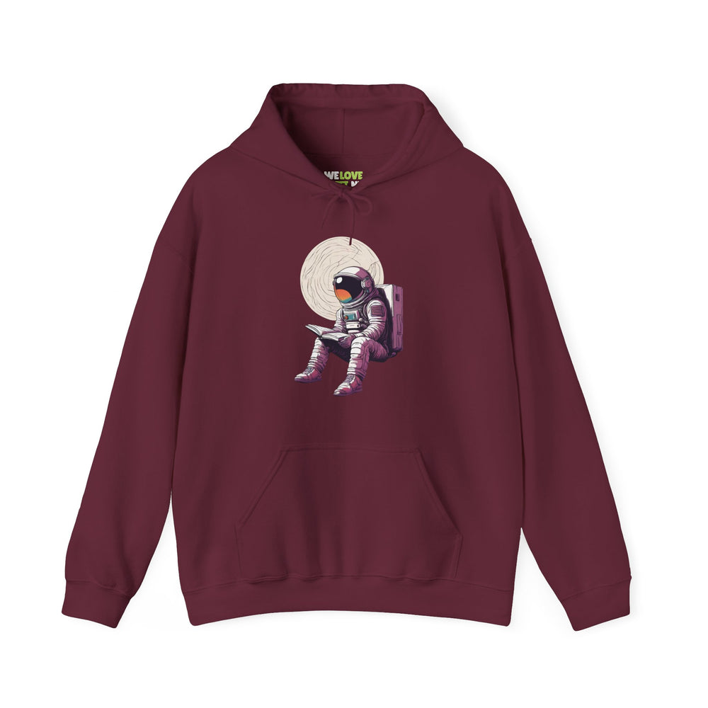 Astronaut Space Art Hoodie | Read That Book Sci-Fi Apparel