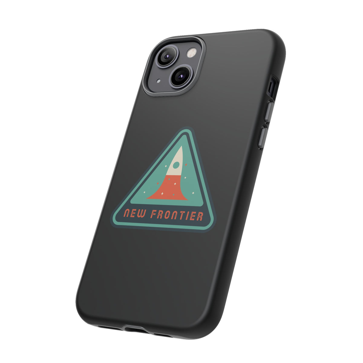 Retro Sci-Fi iPhone Cases New Frontier Tough Mobile Covers