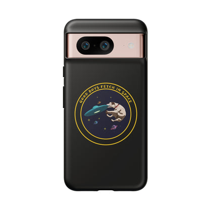 Boy Fetch In Space Dog SciFi Tough Google Pixel Mobile Case